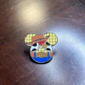 Disney Pin Mickey Shaped Woody Toy Story
